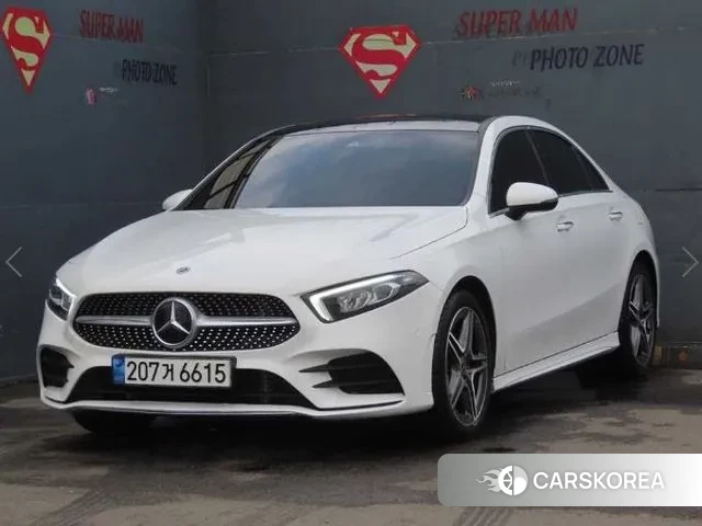 Mercedes-Benz A-Class W177 2023 Белый из Кореи