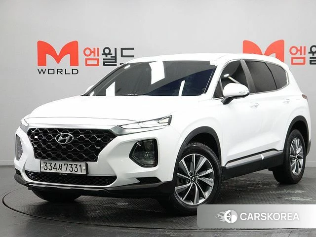 Hyundai Santa Fe TM 2019 Белый из Кореи