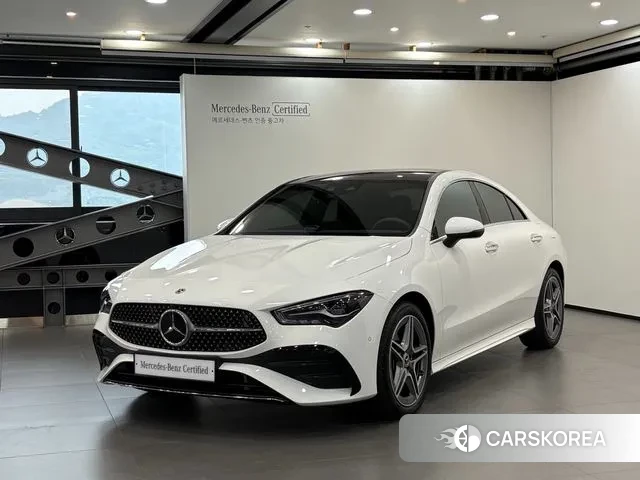 Mercedes-Benz CLA-Class C118 2024 Белый из Кореи
