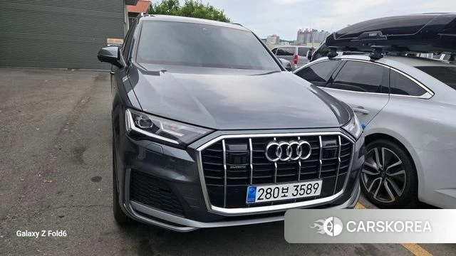Audi Q7 (4M) 2022 Серый из Кореи