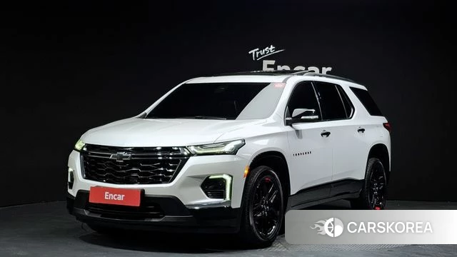 Chevrolet (GM Daewoo) Traverse 2022 Белый из Кореи