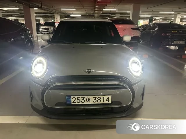 Mini Cooper 2021 Серебристо-серый из Кореи