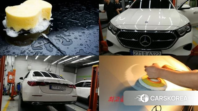 Mercedes-Benz E-Class W214 2025 Белый из Кореи