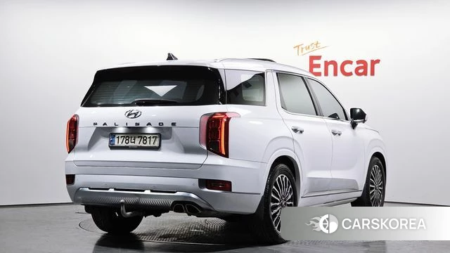 Hyundai Palisade 2021 Белый из Кореи