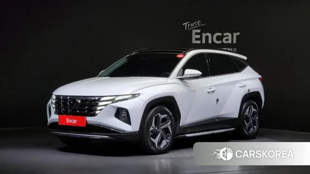 Hyundai Tucson (NX4) 2021 Белый из Кореи