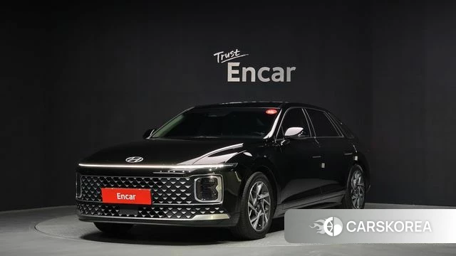 Hyundai Grandeur (GN7) 2023 Черный из Кореи