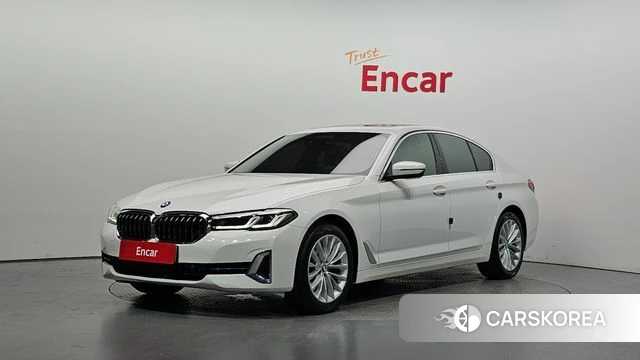 BMW 5 Series (G30) 2021 Белый из Кореи