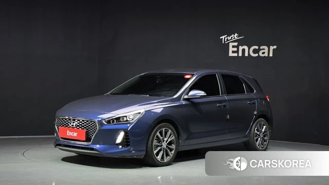 Hyundai i30 (PD) 2018 Синий из Кореи
