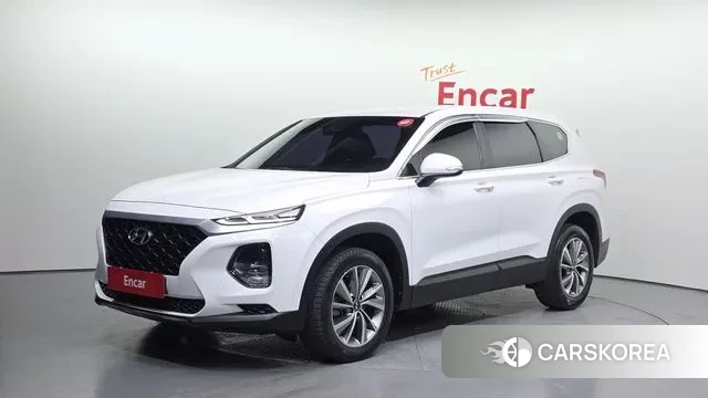 Hyundai Santa Fe TM 2019 Белый из Кореи