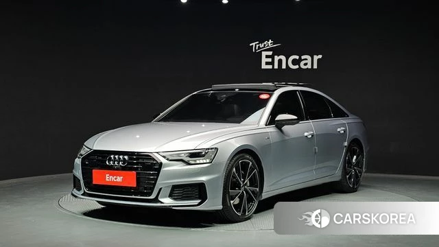 Audi A6 (C8) 2023 Серебристо-серый из Кореи
