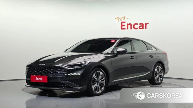 Kia K8 Hybrid 2022 Серый из Кореи
