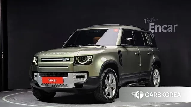 Land Rover Defender (L663) 2023 Светло-зеленый из Кореи