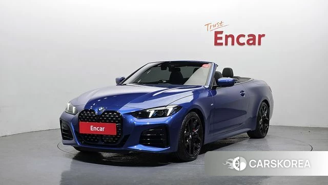 BMW 4 Series (G22) 2025 Синий из Кореи