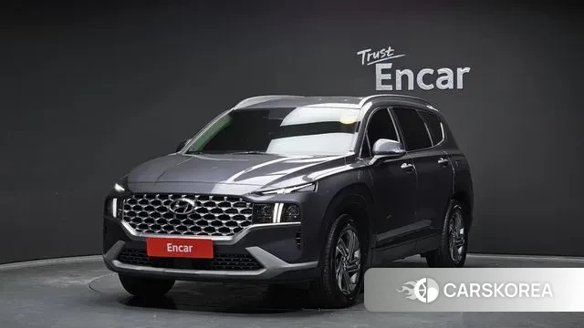 Hyundai The New Santa Fe 2021 Серый из Кореи