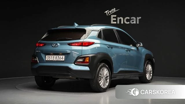 Hyundai Kona 2020 Небесно-голубой из Кореи