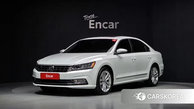 Volkswagen The New Passat 2018 Белый из Кореи