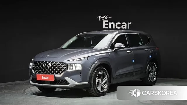 Hyundai The New Santa Fe 2022 Серый из Кореи