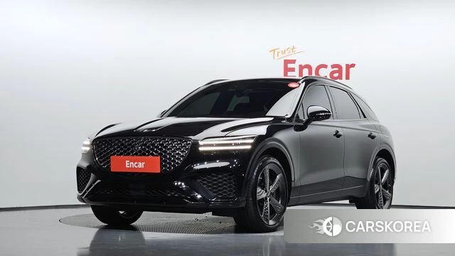 Genesis GV70 2022 Черный из Кореи