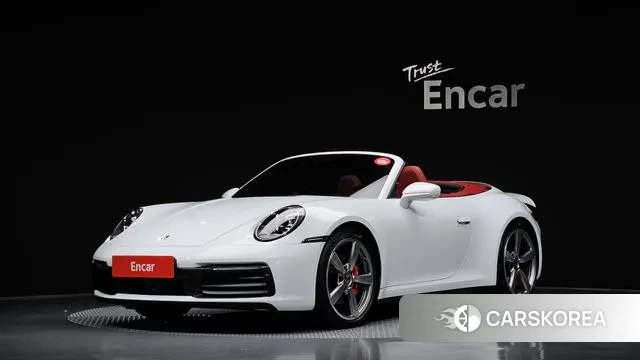 Porsche 911(992) 2024 Белый из Кореи