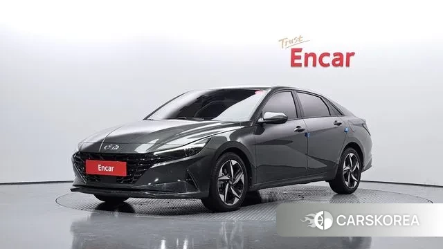 Hyundai Avante (CN7) 2020 Серый из Кореи
