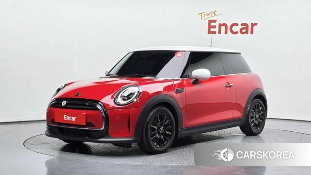 Mini Cooper 2023 Красный из Кореи