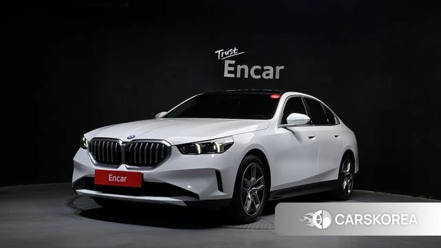 BMW 5 Series (G60) 2024 Белый из Кореи