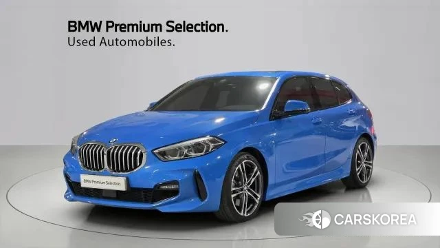BMW 1 Series (F40) 2021 Синий из Кореи