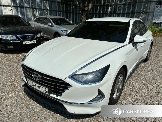 Hyundai Sonata (DN8) 2019 Белый из Кореи