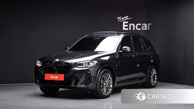 BMW iX3 2022 Серый из Кореи