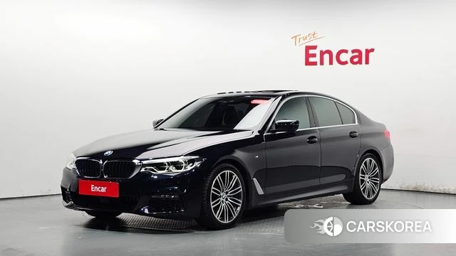 BMW 5 Series (G30) 2019 Синий из Кореи