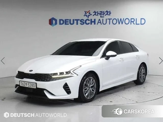 Kia K5 Hybrid 3rd Generation 2020 Белый из Кореи