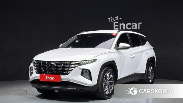 Hyundai Tucson (NX4) 2021 Белый из Кореи