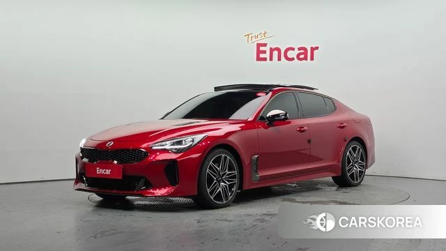 Kia Stinger Meister 2022 Красный из Кореи