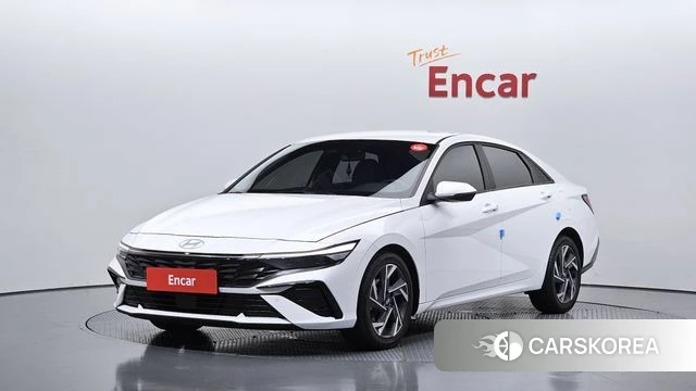 Hyundai The New Avante (CN7) 2024 Белый из Кореи