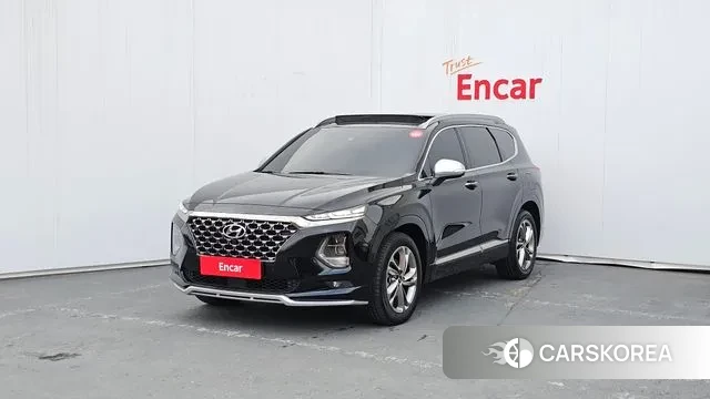 Hyundai Santa Fe TM 2019 Черный из Кореи