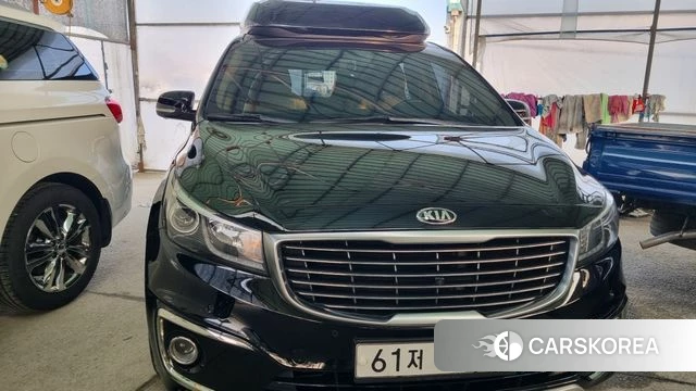 Kia All New Carnival 2018 Черный из Кореи
