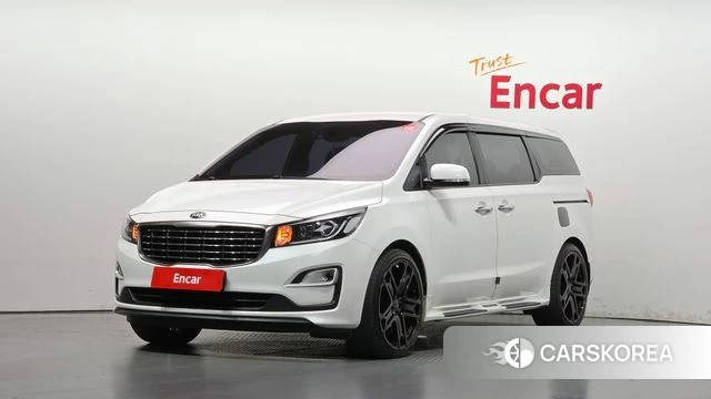Kia The New Carnival 2019 Белый из Кореи