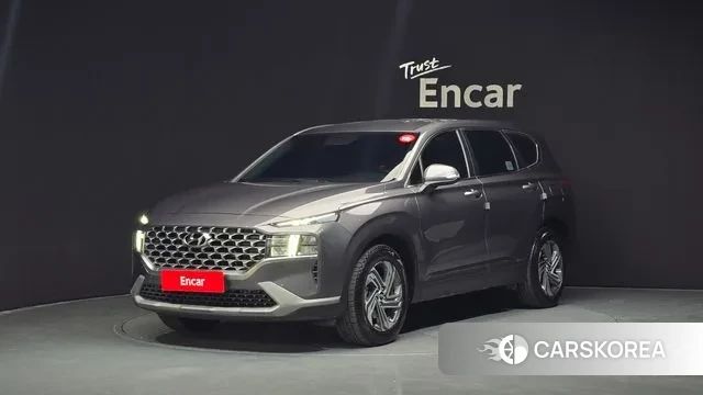 Hyundai The New Santa Fe 2022 Серый из Кореи