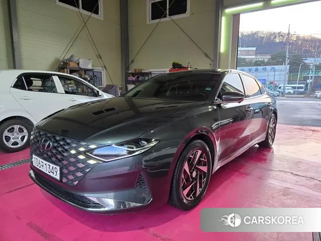 Hyundai The New Grandeur IG Hybrid 2020 Серый из Кореи