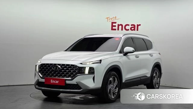 Hyundai The New Santa Fe 2022 Белый из Кореи