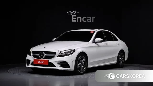 Mercedes-Benz C-Class W205 2020 Белый из Кореи