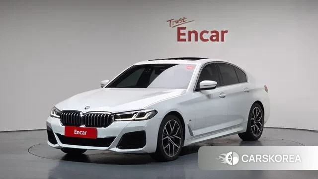 BMW 5 Series (G30) 2021 Белый из Кореи