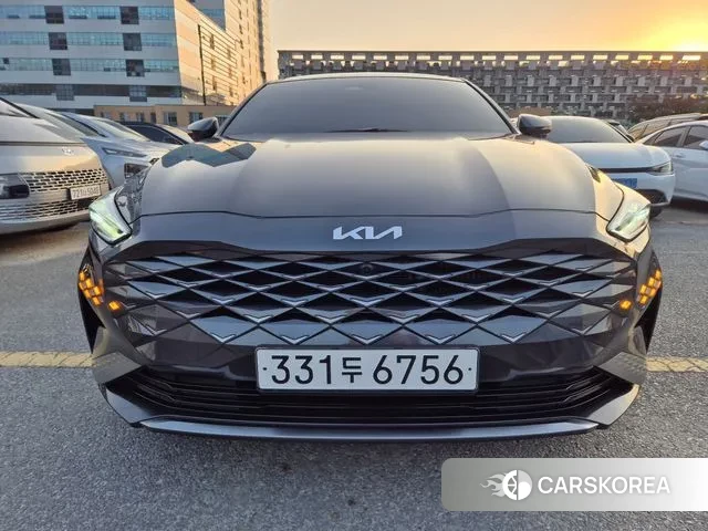 Kia K8 Hybrid 2022 Серый из Кореи
