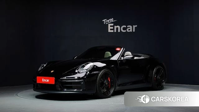 Porsche 911(992) 2023 Черный из Кореи