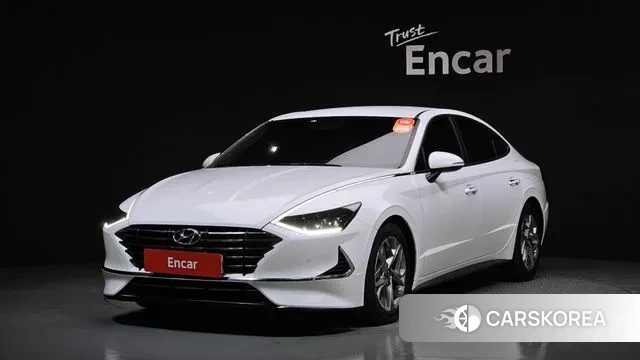 Hyundai Sonata (DN8) 2019 Белый из Кореи