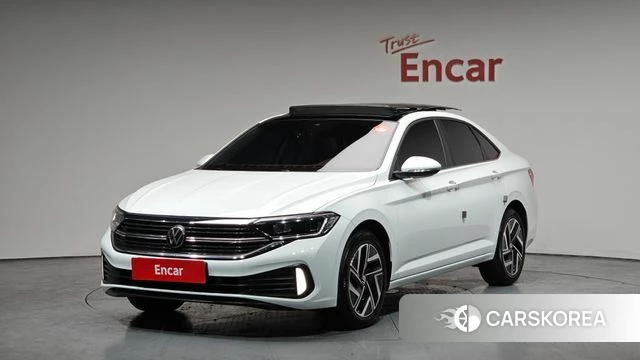 Volkswagen 7th Generation of Jetta 2024 Белый из Кореи