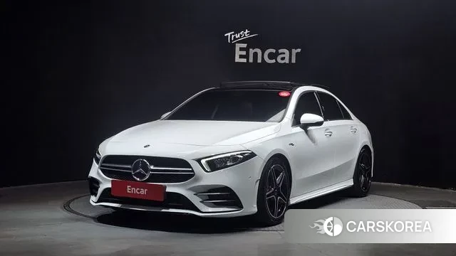 Mercedes-Benz A-Class W177 2021 Белый из Кореи