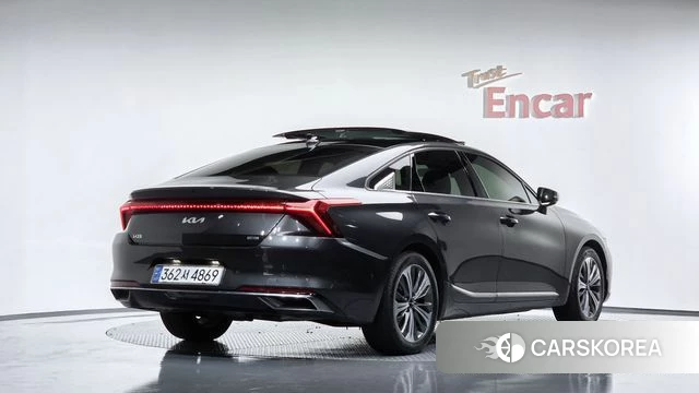 Kia K8 Hybrid 2022 Серый из Кореи