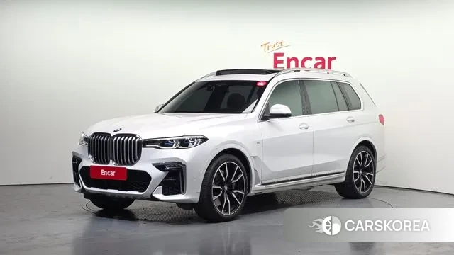 BMW X7 (G07) 2022 Белый из Кореи