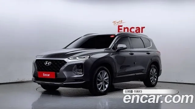 Hyundai Santa Fe TM 2018 Серый из Кореи